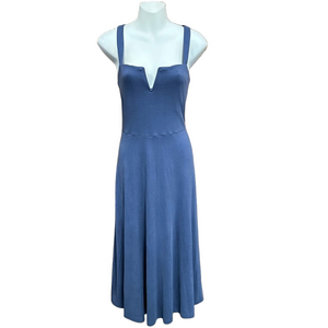 Heartloom modal dusty blue maxi Aline Sundress Large